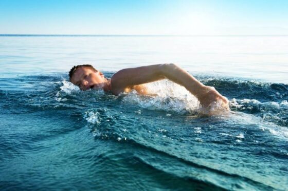 Swimming In The Ocean